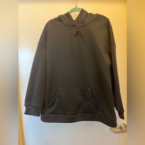Black Hoodie 3X with split back. Great casual hoodie